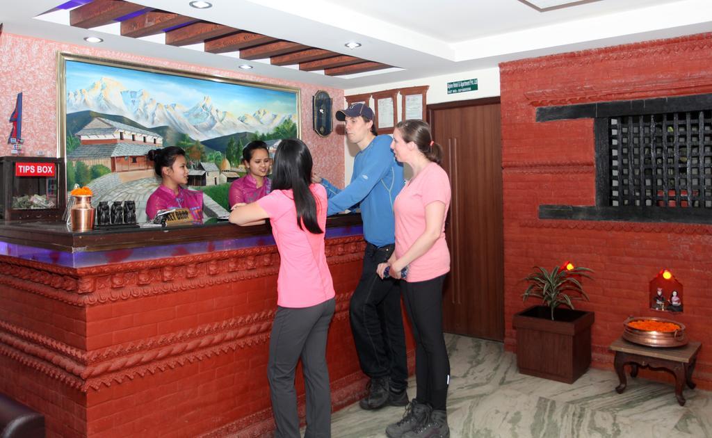 Alpine Hotel & Apartment Kathmandu Bagian luar foto